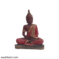 Gracious Mehroon And Red Buddha