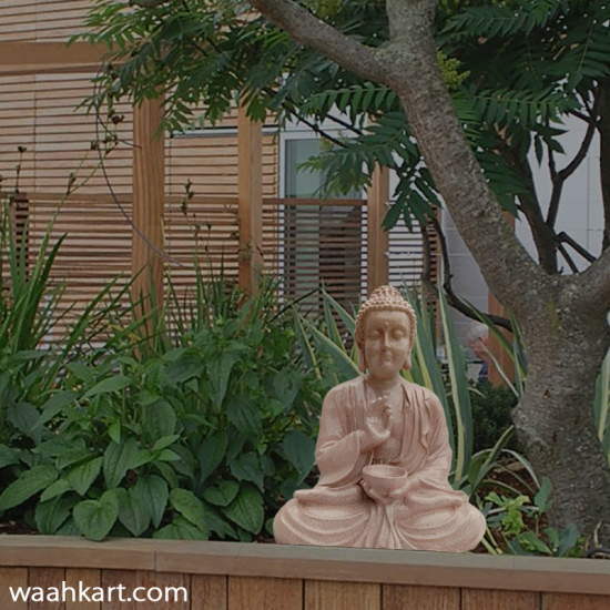 Light Brown Shade Gautam Buddha