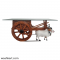 FRP Bullock Cart Center Table (Without Glass)