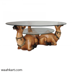 Royal Rajasthan Camel Center Table (Without Glass)
