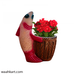 Pink Fish Holding Bucket - Planter