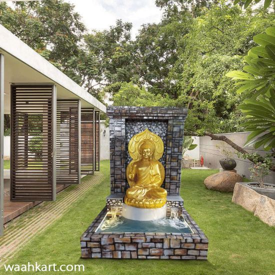 Big Buddha Statue With Fountain