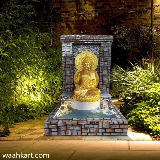 Big Buddha Statue With Fountain