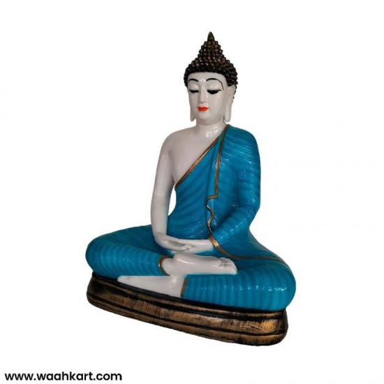 Buy Tansha Quo Blessing Buddha 15 Inch Decorative Showpiece - 35 Cm  (Polyresin, Brown) online