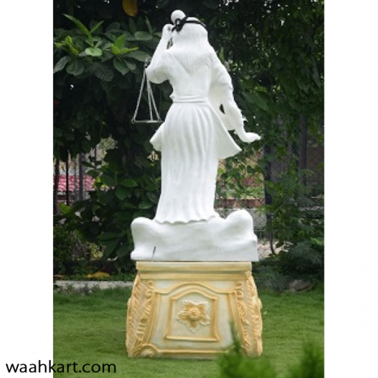 God Of Law (Insaff Ki Devi) With Golden Stool