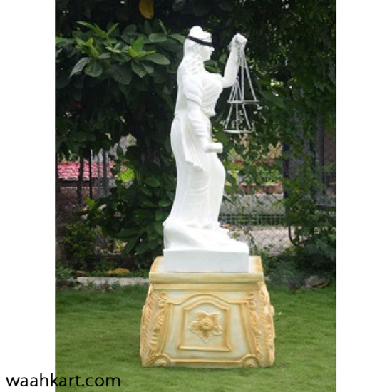 God Of Law (Insaff Ki Devi) With Golden Stool