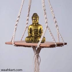 Golden Shade Gautam Buddha Showpiece Mini