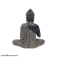 Spiritual Gautam Buddha Sitting Statue - Black And Golden Shade