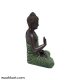 Gautam Buddha Sitting Statue - Green and Bronze Shade