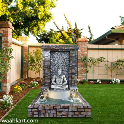 Shiva Statue With Fountain