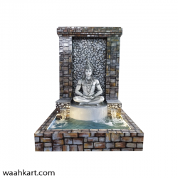 Shiva Statue With Fountain