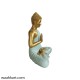 Spiritual Gautam Buddha Sitting Statue- golden Shade