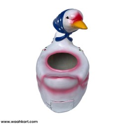 White Duckling Dustbin