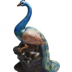 Elegant Peacock Showpiece