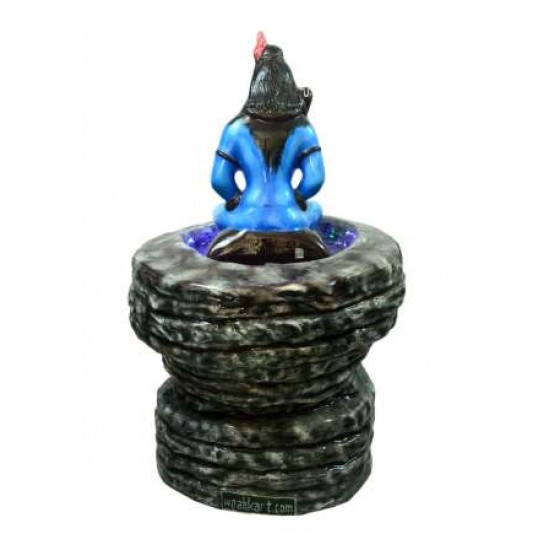 Unique Stone Look Fountain With Lord Shiva