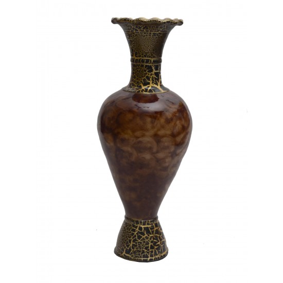 Glorify Brown Antique Handcrafted Vase
