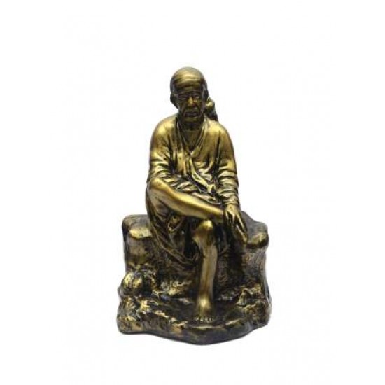 Sai Baba Statue - Metallic