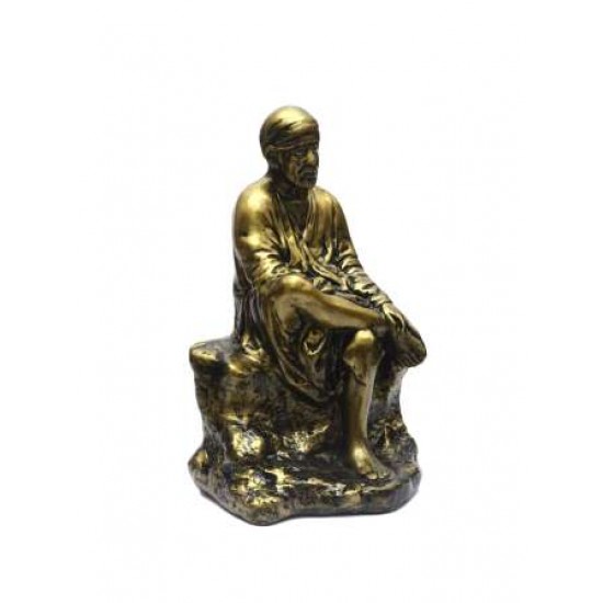 Sai Baba Statue - Metallic