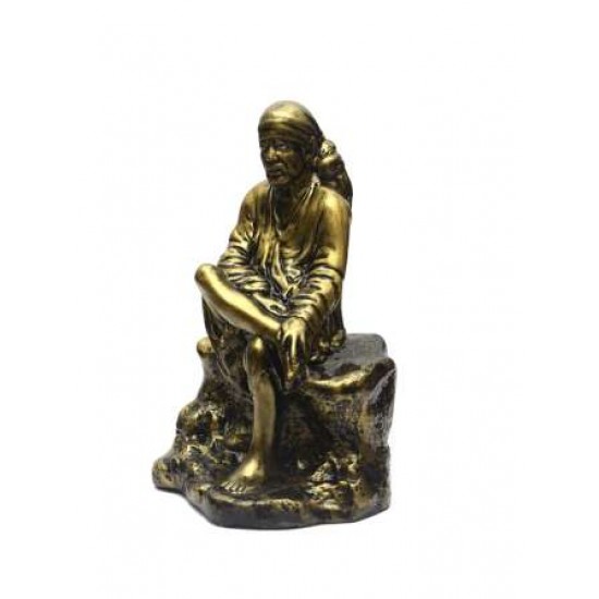 Sai Baba Statue - Metallic