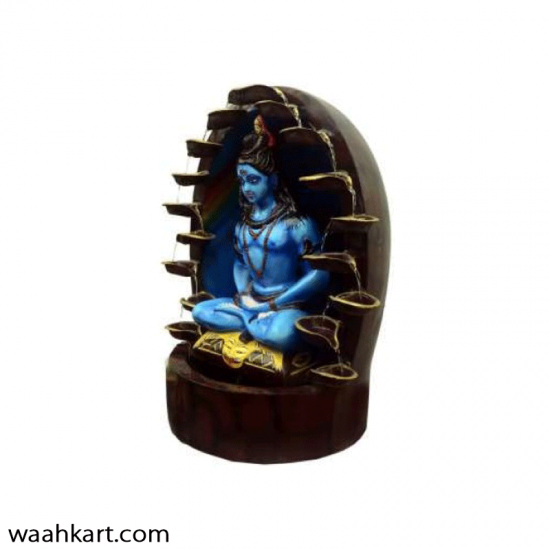 Beautiful Diya Water Fountain With Lord Shiva
