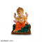 Lord Ganesha Seating Pose Multi-color