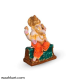 Lord Ganesha Seating Pose Multicolor