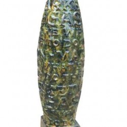 Greenish Alphabet Vase