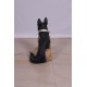 FRP Dog Figurine Statue - German Shepherd
