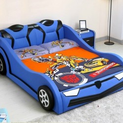 Blue Sports Car Bed