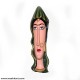 Lady Face Wall Hanging Green Odhni