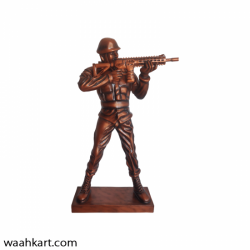 Fiber Soldier Statue