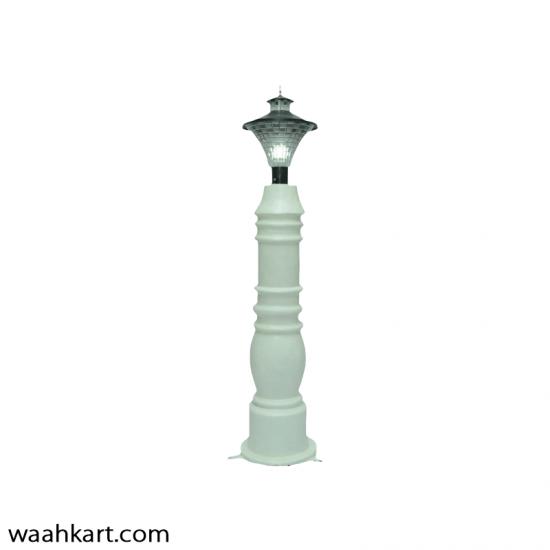 White Floor Lamp Post