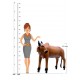 Life Size - Brown Cow Statue