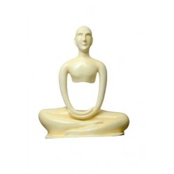 Modern Yoga Statue In Meditation Position