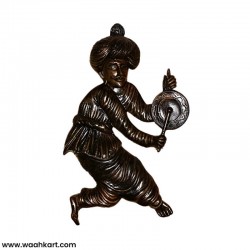 Rajasthani Man - Ringing and Playing Bell