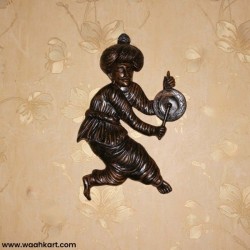 Rajasthani Man - Ringing and Playing Bell