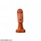 Wooden Colour Human Face Statue