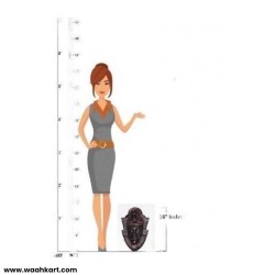 Egyptian Face Copper Color Wall Hanging