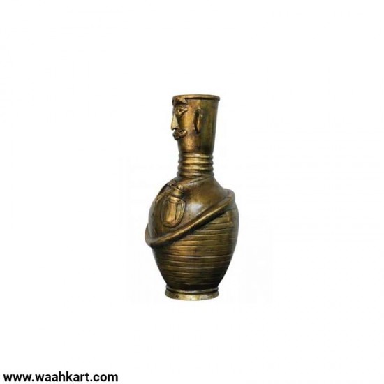 Metallic Golden Decorative Vase