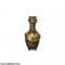 Metallic Golden Decorative Vase
