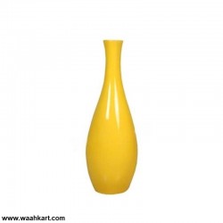 Decorative Plain Flower Pot Yellow