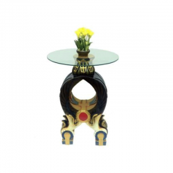 Egypt Primeval Teapoy Table (without glass)