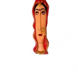 FRP Rajasthani Lady Face Wall Hanging