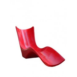 FRP Red Lawn Chair - For Swimming Pools