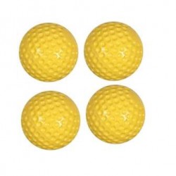 PU Dimple Ball 100gram - 4 Balls (Yellow)