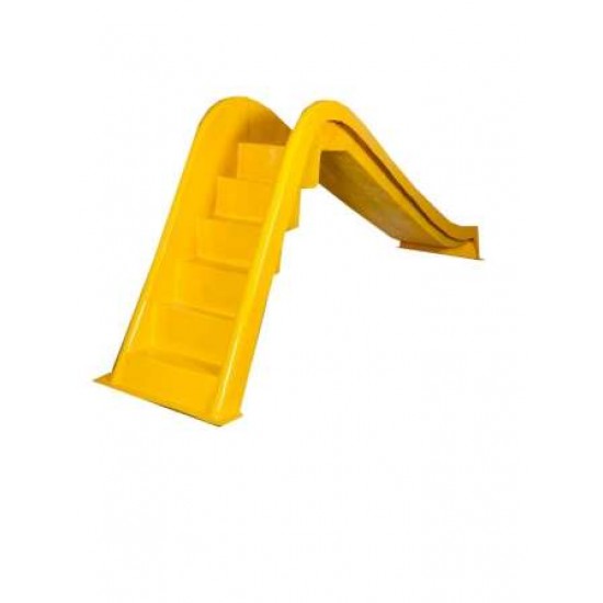 Unique Yellow Slide With FRP Stairs