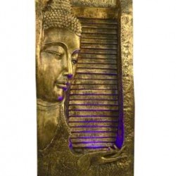 Buddha Side Face Fountain With LED Light