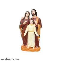 Fiber Holy Family Statue