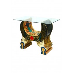 Attractive Egyptian Look Center Table (Without Glass)
