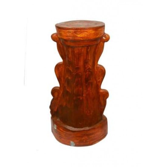Wooden Look Lady Side Table